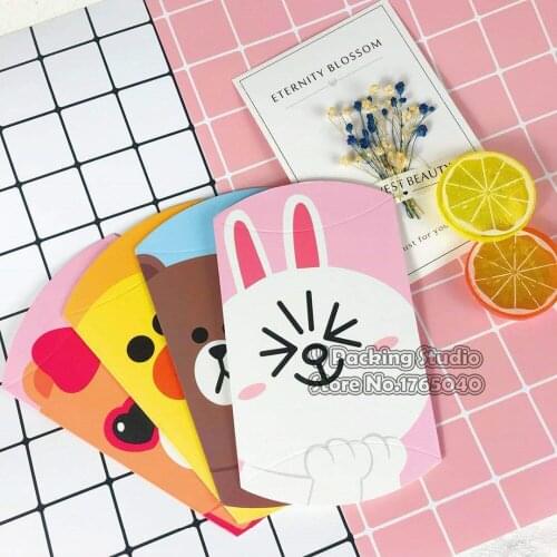 Cartoon Animal pillow box, cute cartoon pillow box cookie roll candy box Child party gift packing bag Free Shipping 100pcs
