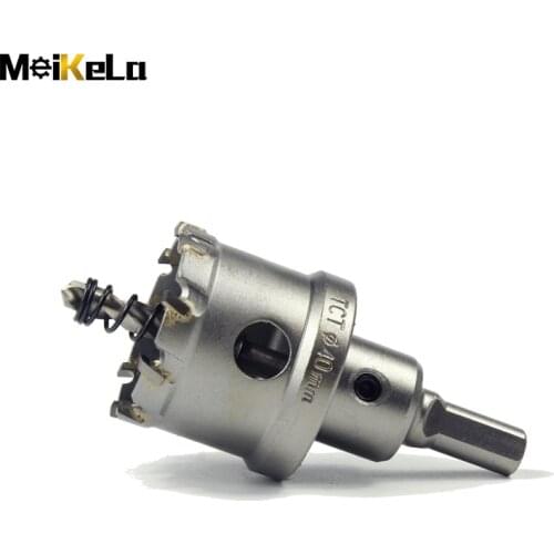 MeiKeLa Hole Opener Saw Stainless Steel Drills Bit Core Tools Crown for Metal Alloy Accessories Professional YG10X Cutter Head