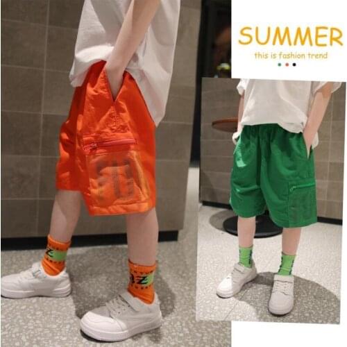 Boys Shorts Summer Childrens Clothing Kids Comfortable Sports Pants Bottoms