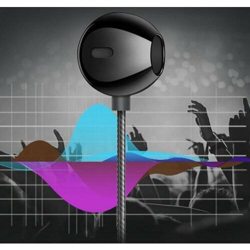 KISSCASE Volume Control Wired Earphone headphones 3.5mm With Mic Music Stereo Bass Headset For Samsung Xiaomi Earphone headphone
