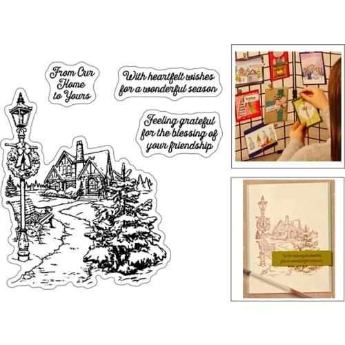 Christmas Metal Cutting Dies and Stamps DIY Scrapbook For Card Making Embossing Die Cuts Stencil Template New 2021 Craft Stamps