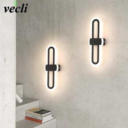 LED Wall Light Modern Bedroom Bedside Wall Led Lights Decor Living Room Balcony Aisle Wall Lamps Corridor Wall Sconce Luminaire
