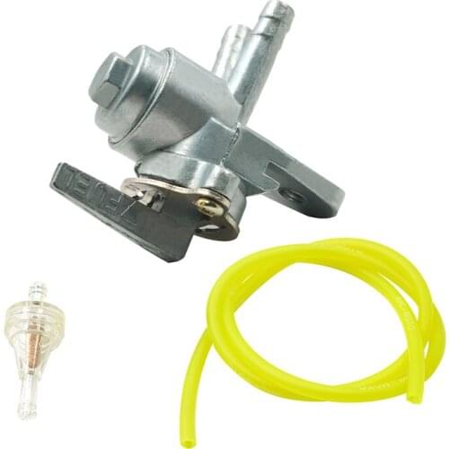 Motorcycle Petcock Fuel Switch Fuel Filter Oil Tube For POLARIS OUTLAW SCRAMBLER SPORTSMAN 50 90