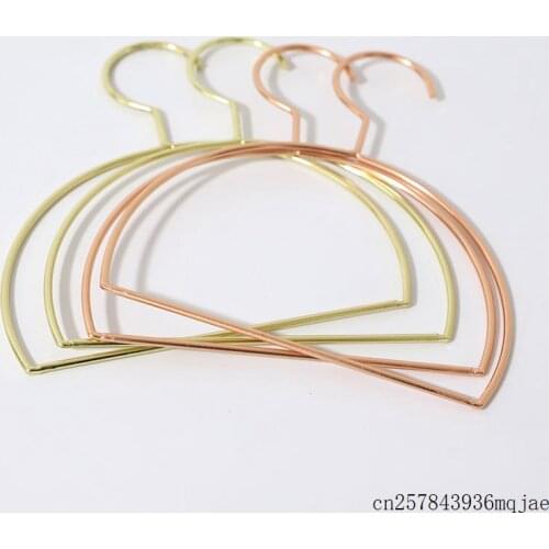 50 Pcs Nordic Style Hangers Semicircle Cloth Hangers Wall Hook Storage Rack Home Organizer for Clothes Tie Towel