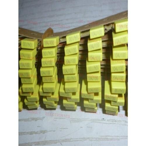 100PCS 104J100 0.1uf100v