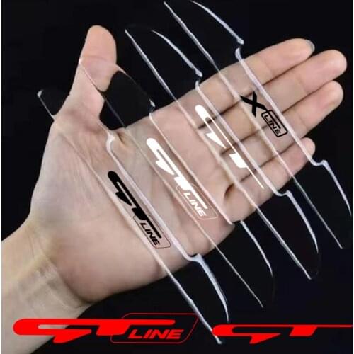 4pcs Car door Prevent impact for kia k3 k5 seltos atlantica ceed Forte RIO STINGER gt gtline