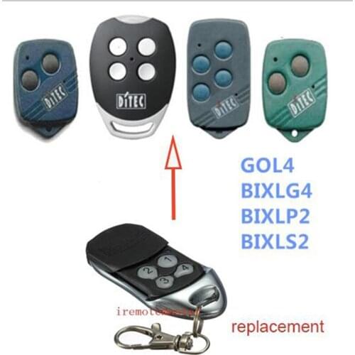 5pieces DITEC garage door replacement remote control Rolling code 433.92mhz beautiful
