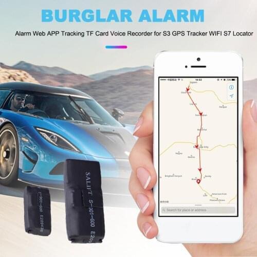 Car Gps Tracker Alarm Web APP Tracking TF Card Voice Recorder For S3 GPS Tracker WIFI S7 Locator With APP Positioning
