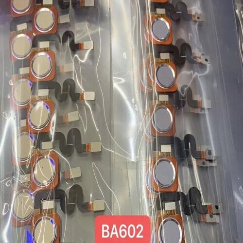 For ZTE Blade BA602 New Original Fingerprint Sensor Flex Cable Home Back Button Key Touch ID Repair Parts