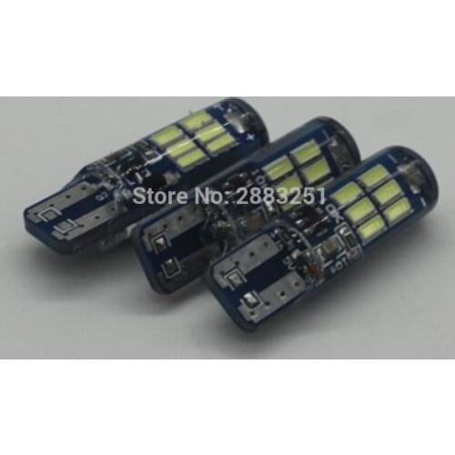 Position lamp Super Bright T10 W5W car LED Signal Lamp for TOYOTA corolla chr avensis rav4 yaris auris verso car Lights colour