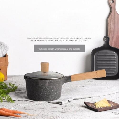 Geetest Medical Stone Nonstick Milk Pan Baby Food Pot Soup Wok Creative Small Steamer General Purpose Induction Cooker