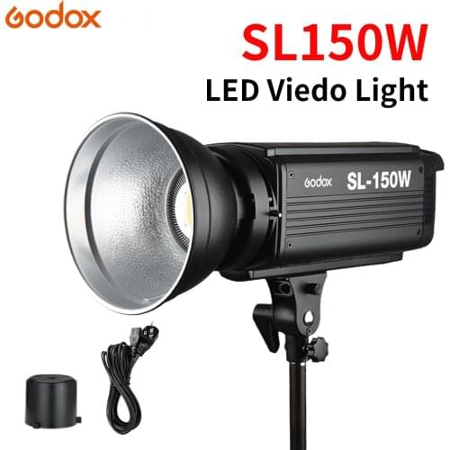 Godox SL-150W 150Ws White Version 5600K Continuous LED Studio Video Light Lamp Bowens Mount + Remote Control ship from RU