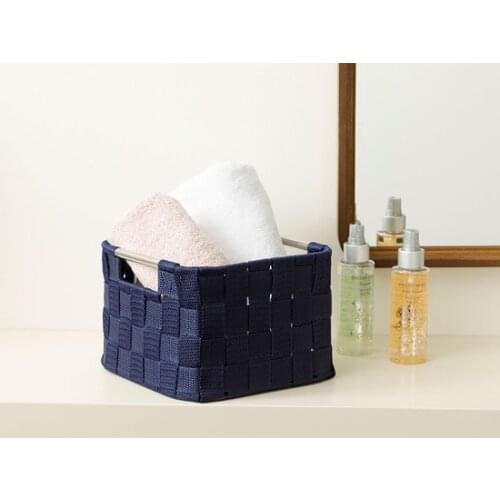 Basket 19 X19X13cm Navy decorative baskets cestos decorativos декоративные корзины