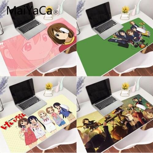 MaiYaCa My Favorite Anime K-ON! Office Mice Gamer Soft Mouse Pad Gaming Mouse Pad Large Deak Mat 700x300mm for overwatch/cs go