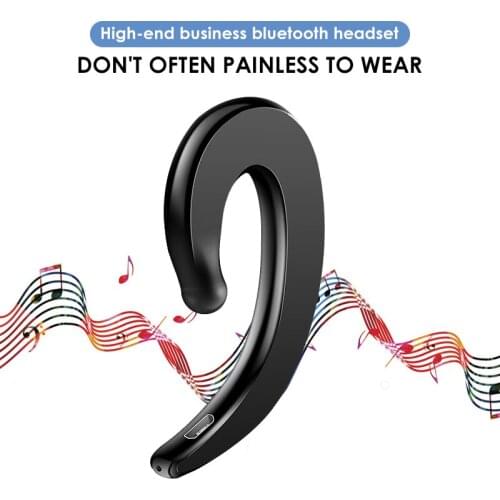 Earphone Bluetooth Y12 Bone Conduction Earphone Wireless Bluetooth 4.1 Sports Driving Stereo Noise Cancelling Headset For Phone