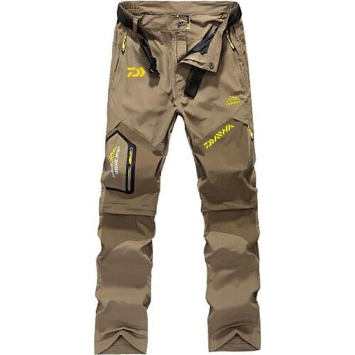 Autumn Winter Daiwa Outdoor Hiking Fishing Pants Stretch Quick Dry Waterproof Trousers Men Mountain Climbing//Trekking Pants
