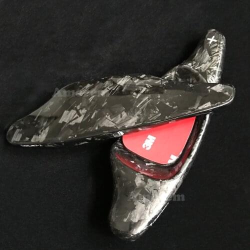 Forged Carbon Fiber Steering Wheel Paddle Shift For Cupra Formentor 2020 2021 Shifter Gear Extension