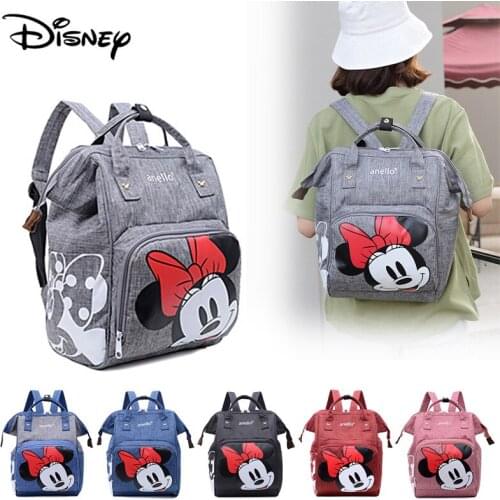 Disney Baby Diaper Bag Large Capacity Maternity Backpack For Stroller Waterproof Mommy Bag Convenient Baby Backpack For Travel