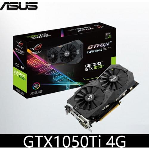 Gtx 1050 ti 4gb Video card 7008MHz GDDR5 128bit 6pin NVIDIA 1379/1506MHz