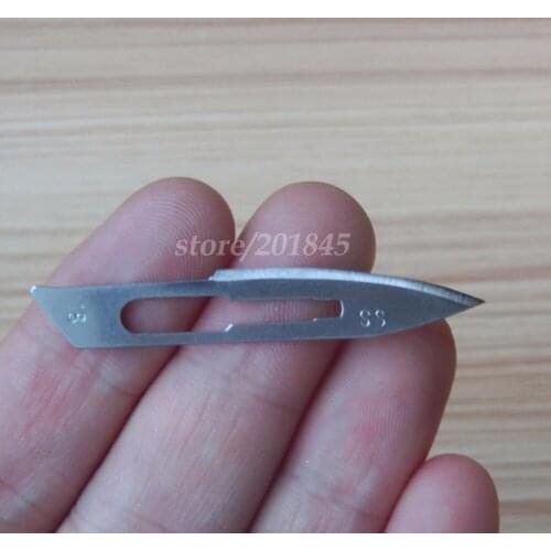 High Quality 50Pcs/Pack Carbon Steel Surgical Blades Board Set Model Repairing Multipurpose Sculpture Scalpel Carving Knife