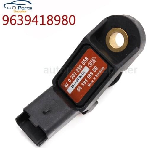 0261230058 9639418980 New MAP Sensor Intake Pressure Sensor For CITROEN FIAT LANCIA PEUGEOT RENAULT 1920AC 457403 High Quality