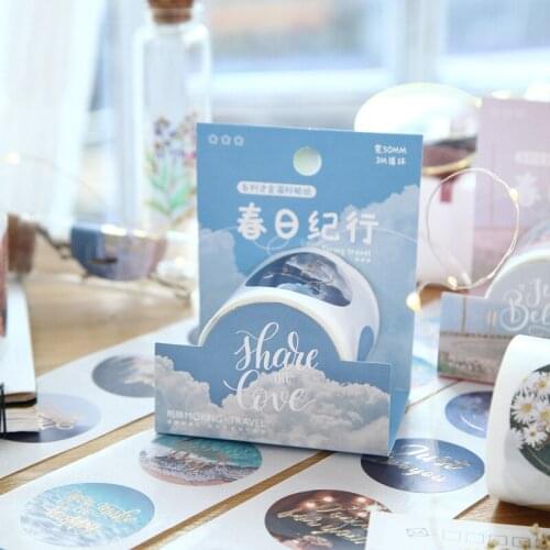 20set/lot Kawaii Stationery Stickers Spring Journey Series Diary Planner Decorative Mobile Stickers Scrapbooking DIY