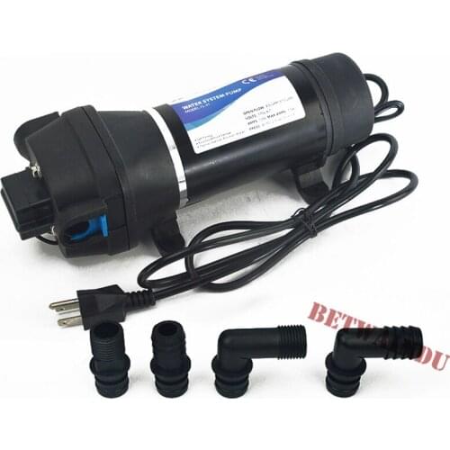 Quiet FL41 40PSI Diaphragm Pump 110V 17L/MIN Self Priming Pressure Water Pump for RV, Yacht