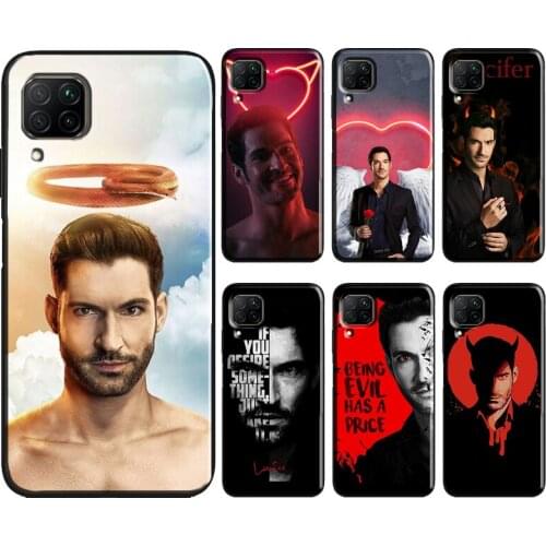 American TV Series Lucifer Angel Case For Huawei Mate 20 Lite P Smart 2019 2021 Cover For Huawei P20 Lite P40 P30 Pro Case