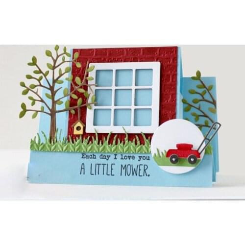 Yard Weed Control Car Metal Cutting Dies Stencil For DIY Scrapbooking Christmas Decoration Embossing Craft Die Cutting Template