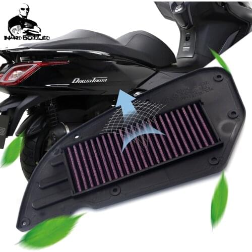Motorcycle Air Filter Kit (High Flow) Intake Filter For KYMCO Downtown 300i ABS 2010-2016 2015 2014 2013 Great Replacement Parts