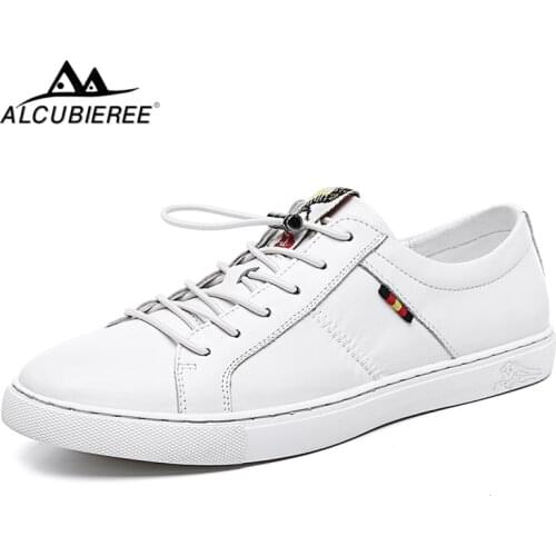 ALCUBIEREE Brand Casual Shoes High Quality Skateboarding Shoes Lightweight Lace-up Sneakers Outdoor Trainers Shoes Male Footwear