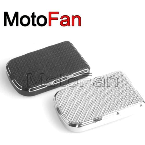 Motorcycle Brake Pedal Cover Foot Peg Pad CNC Aluminum for Harley CVO Ultra Classic Street Glide Road King Dyna