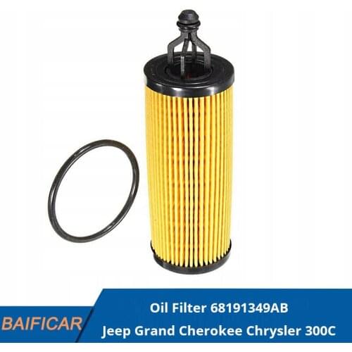 Baificar Brand New Genuine Oil Filter 68191349AB For Jeep Grand Cherokee Chrysler 300C Dodge RAM 3.2L 3.6L V6 2014-2018