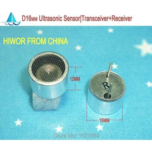 10Pairs/Lots TCRT16-40 Ultrasonic Sensor Probe Receiver + Transceiver R/T 40KHz