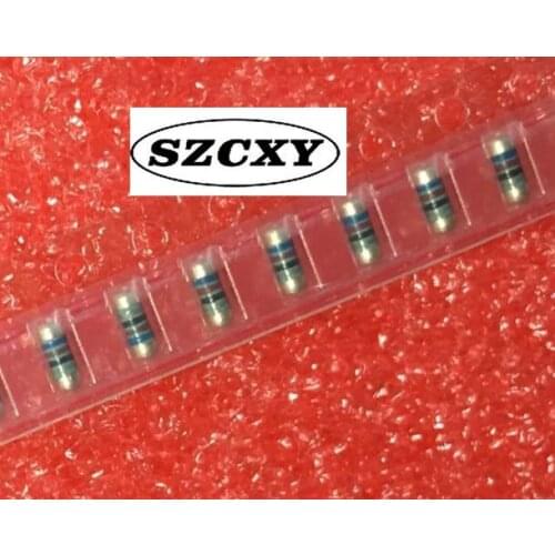 100% New and original MMA0204-62R-1%-50PPM 0204 62R 1% Color ring crystal round resistance