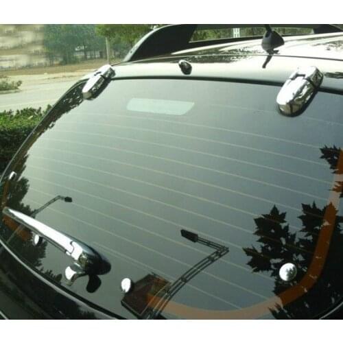 Fit For HYUNDAI Tucson 2006-2008 ABS Chrome Rear window wiper cover Trim 12pcs
