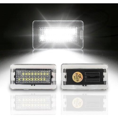 2Pcs LED 18SMD Door Lamp Interior Courtesy Light Luggage compartment welcome Lamp For Tesla Model 3 Model S Model X