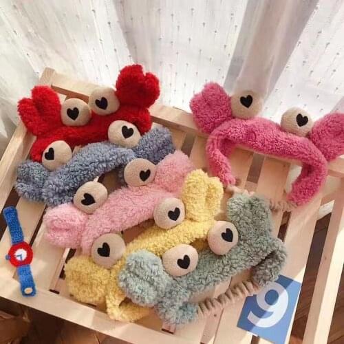 2020 Banda de peluquería linda de felpa, banda elástica para el pelo para chica y mujer, accesorios para el pelo, tocados