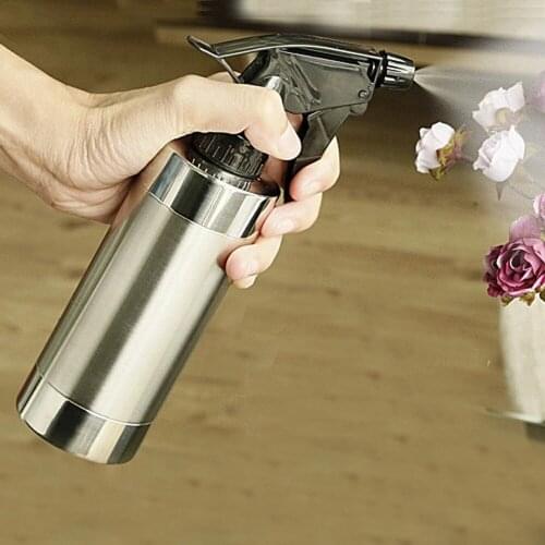 280ML Plant Flower Spray Bottle Garden Stainless Steel Spray Bottle Mister Sprayer Home Garden Tool Supplies Watering Device