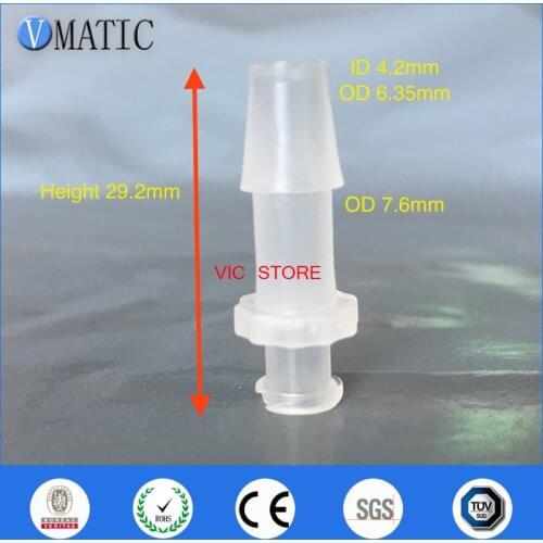 Free Shipping 1/4 Inch Barb Female Luer Tapered Syringe Fitting (Polyprop) ,Luer Lock Tapered Connector