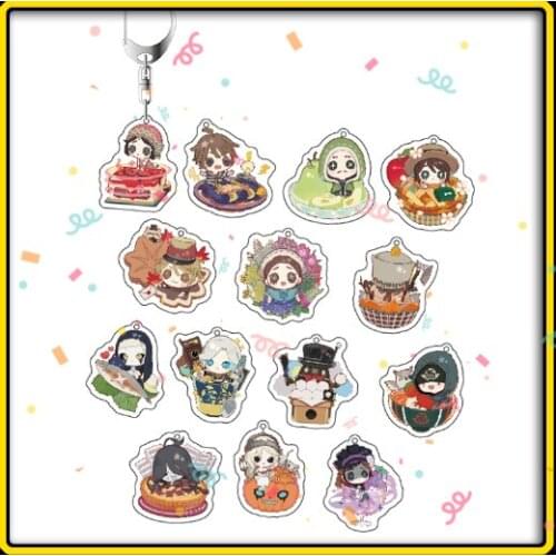 Hot Anime Identity V Emma Woods Martha Behamfil Helena Adams Bags Pendant Keychain Keyring Decor Cartoon Cosplay Christmas Gifts