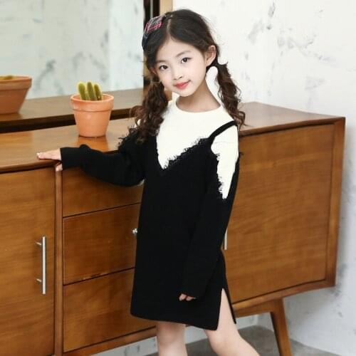 HYCOLORFUL Warm Dresses For Girls