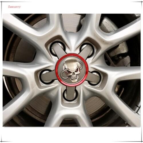 Car Wheel Metal Circle Cover Decoration Accessories For Mercedes W203 W211 W204 W210 W124 GLA Lexus IS250 RX300 RX350 RX NX