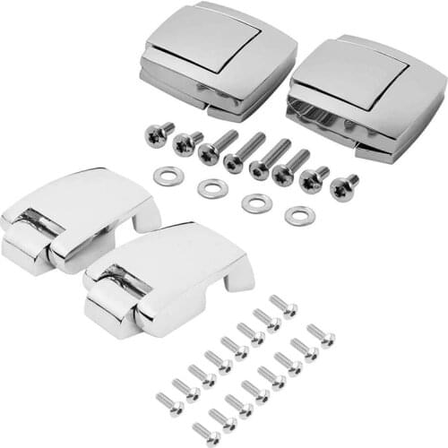 Motorcycle Trunk Latches Lock Pack Latch Hinges for Tour Pack Pak Touring Classic Road Electra Glide Ultra Razor