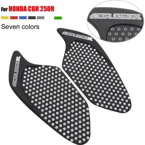 New 7 Colour High Quality Motorcycle Tank Traction Pad Side Gas Knee Grip Protector Anti Slip Sticker for HONDA CBR 250R