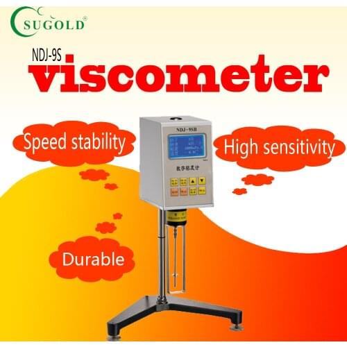 Automatic testing equipment angler viscosity viscometer price tester NDJ-9S portable digital viscometer