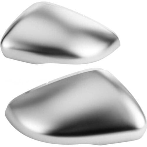 Pair Rearview Mirror Cover Chrome Plating Protection Housing Shell Fit for Touran Car Accessories