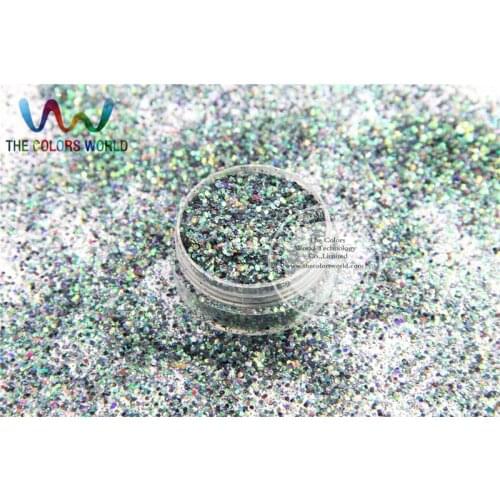 NCLH-161 Mix size and Colors Glitter Shapes paillette for nail and DIY decoration 1 Pack=50g