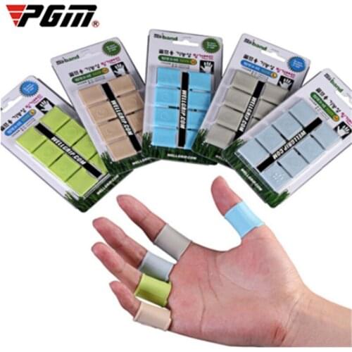 PGM Silicone Finger Protector Golf Finger Cap Fingertips Sports Safety Protective Fishing Fingers Protector Wraps Braces