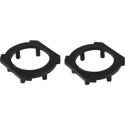 VODOOL 1 Pair H7 LED Headlight Bulb Base Adapters Holders for Opel CRV Mazda 3/5/6